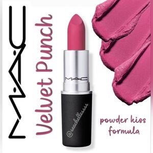 MAC Cosmetics Velvet Punch Lipstick Powder Kiss Brand New In Box Full Size